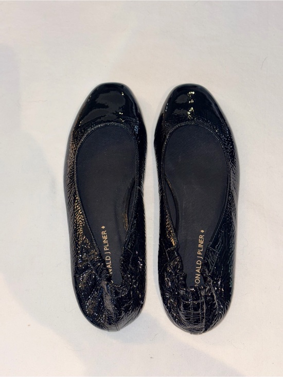Donald J. Pliner Shoes - Black Patent Leather Flats